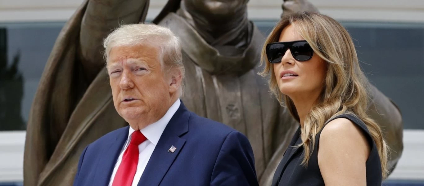 Θετικοί στον κορωνοϊό ο Ντόναλντ και η Μελάνια Τραμπ: «Είναι καλά και θα συνεχίσει να ασκεί τα καθήκοντά του»